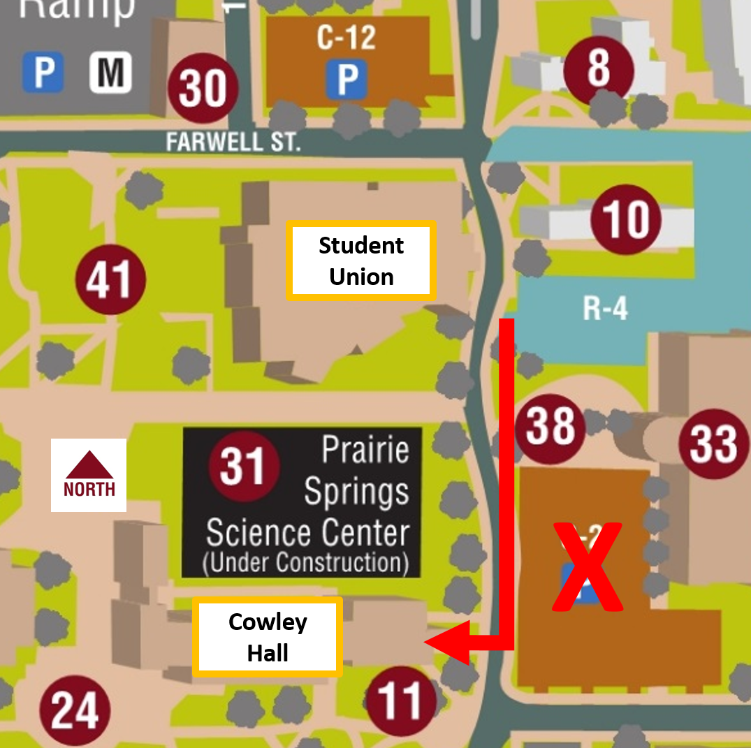 Uw La Crosse Campus Map Venue - Umgeocon